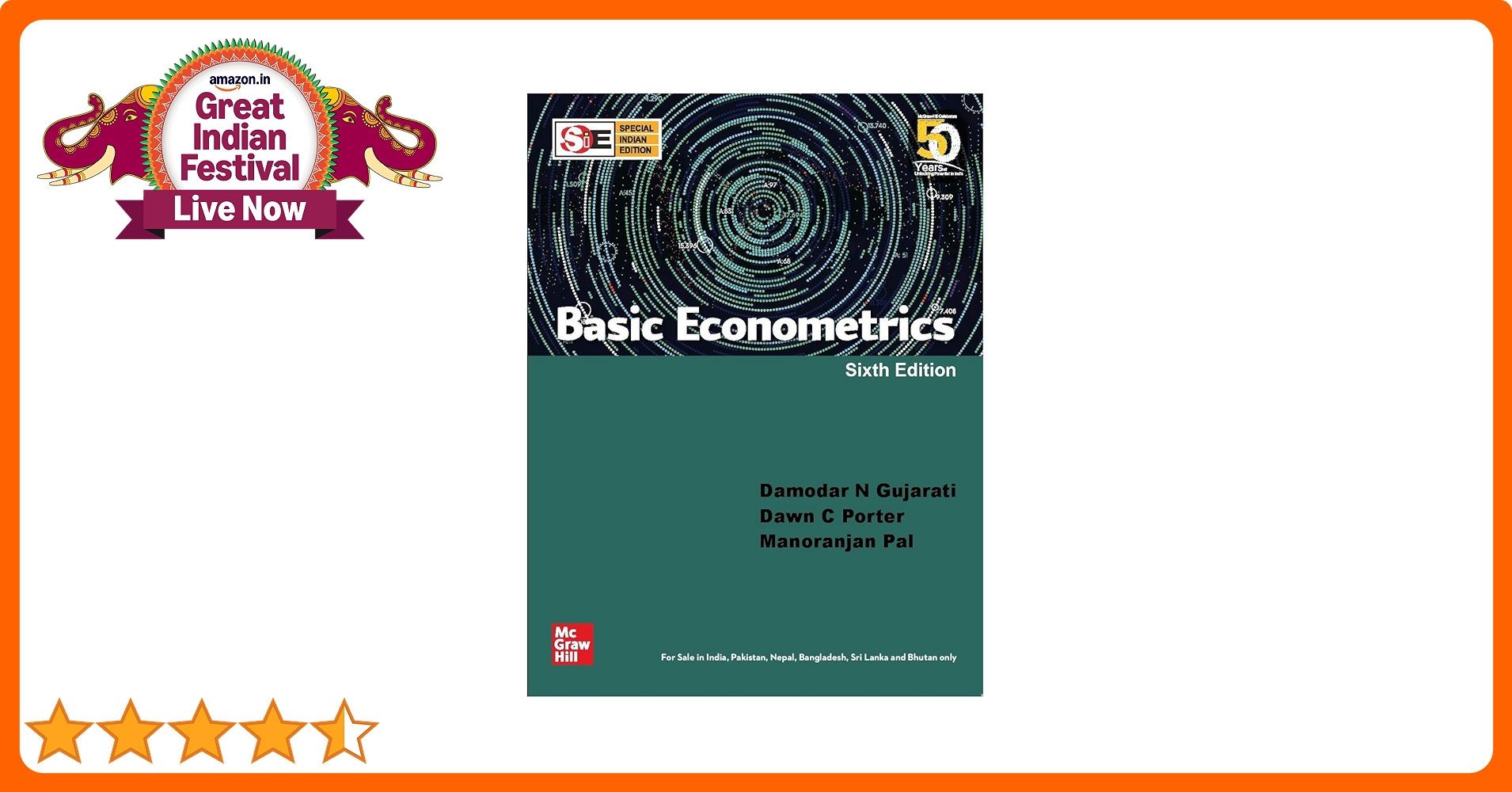 ビジネス・経済 Basic Econometrics Damodar N. Gujarati Basic Econometrics: Gujarati, Damodar N.: 9780071123426